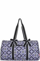 Quilted Duffle Bag-POL2626/BK